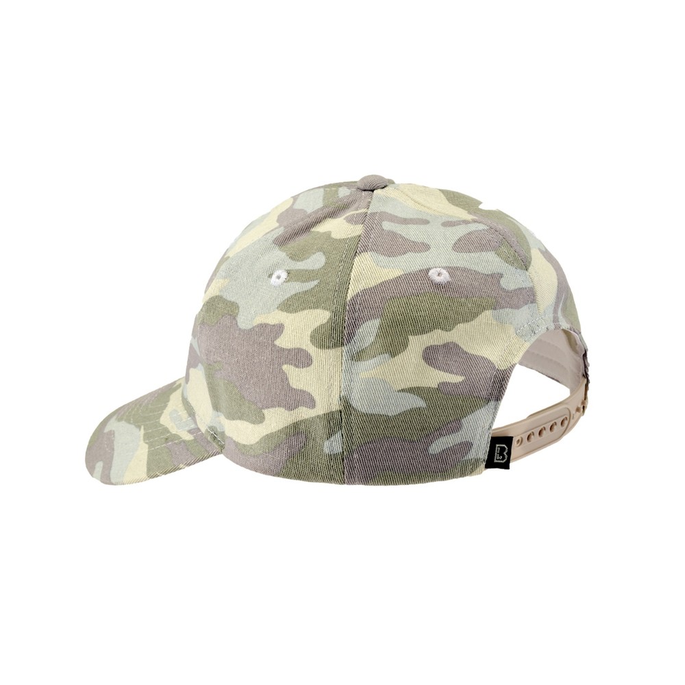 Brandit - Basecap Casquette - Blanc/Multicolore
